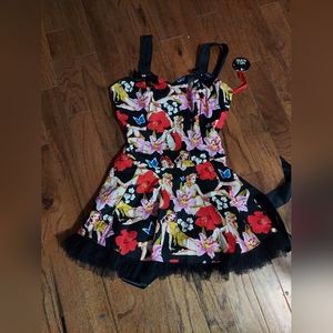 Hell Bunny Pin Up Girl Mini Dress